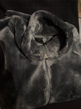 32 Degrees Heat Womens Large Cozy Soft   Teddy Zip Jacket